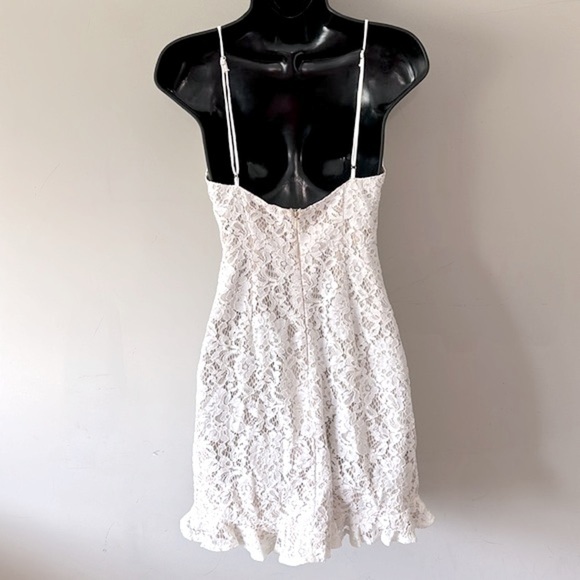 HELLO MOLLY SUN RISING DRESS WHITE size small or 4 - Picture 4 of 16
